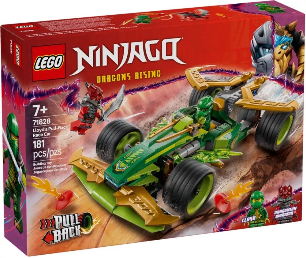 La voiture de course à rétrofriction de Lloyd