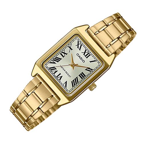 Montre Habillée à Quartz pour Femme Analogique Acier Inoxydable -ltp-v007g-9budf