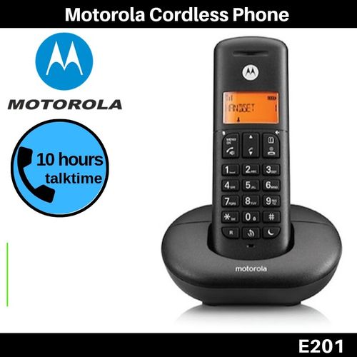 Téléphones E201 sans Fil Numérique -Mains Libre Haut Parleur-Blocage d'appel thumbnail 1