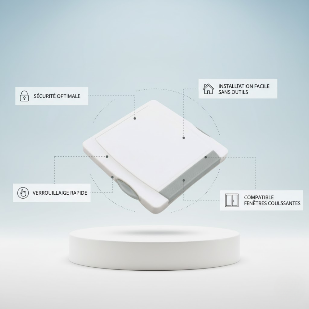 Securite familiale et serenite totale verrou de securite coulissant - couleure aleatoire thumbnail 3