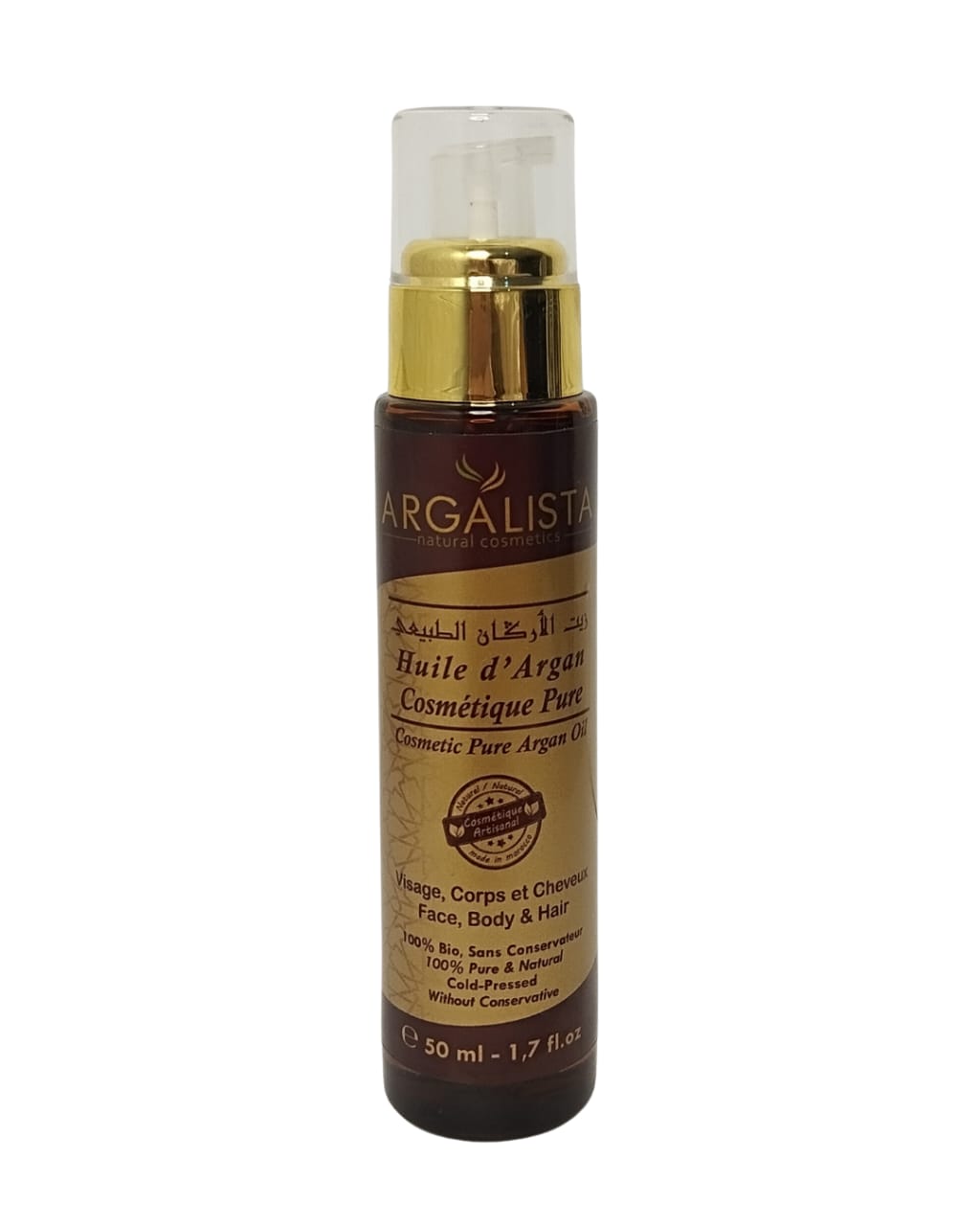 Huile D'argan Cosmétique Pure