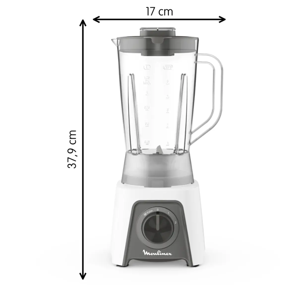 Blender Blendeo+ 1,5L, 450W, Broyeur & Hachoir Inclus, LM2C3110