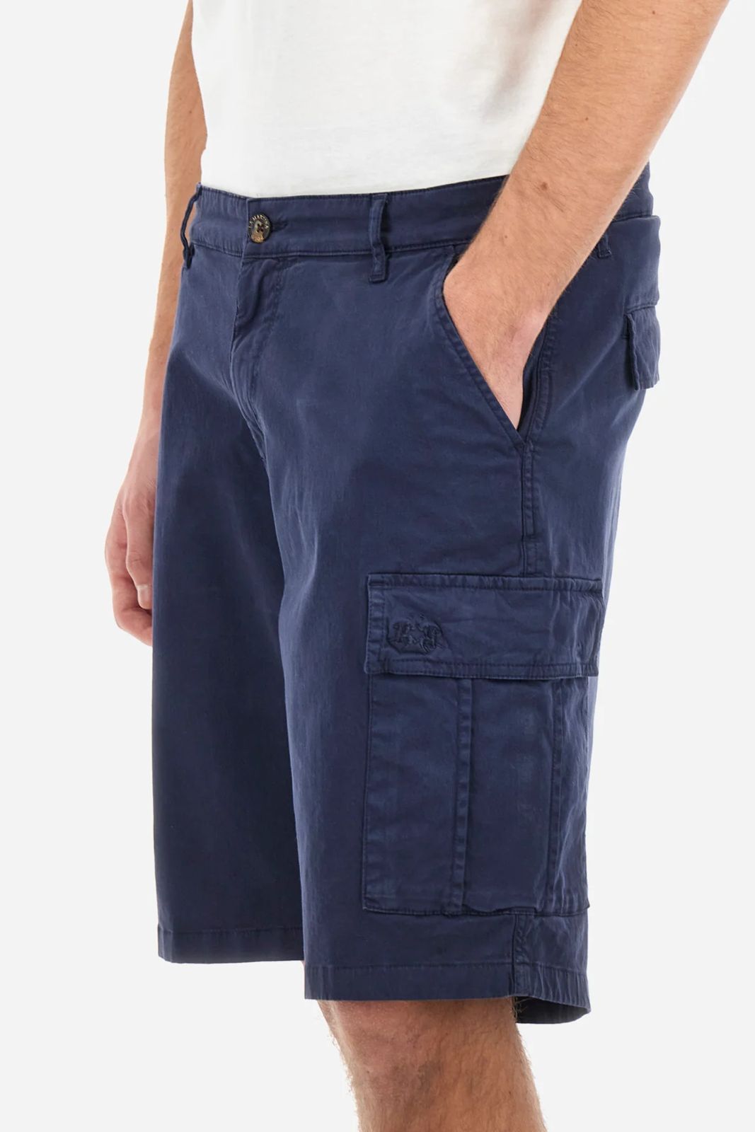 Regular Fit Asher Cotton Twill Bermuda