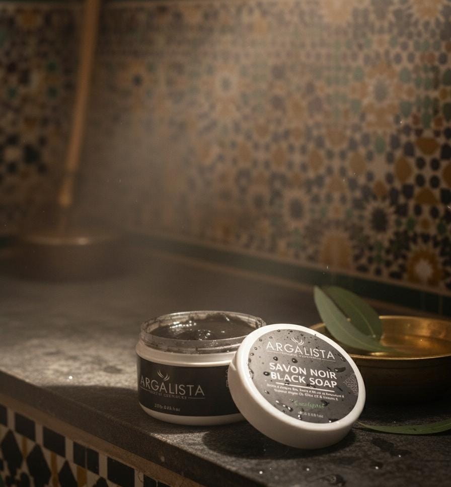 Savon Noir Eucalyptus 250G thumbnail 3