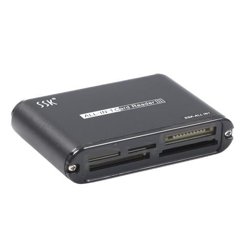 Lecteur de carte mémoire USB 2.0 SCRM025 All In 1 Card Reader III multifonction thumbnail 3
