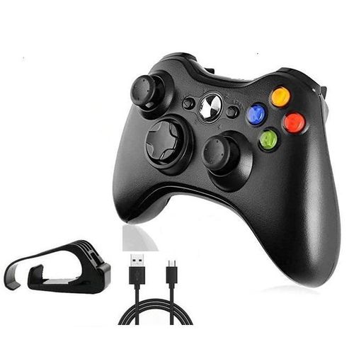 Manette de jeu avec support sans fil- 4.0 pour PC Windows 7/8/10/Switch/P4/P3/portable/Smartphones
