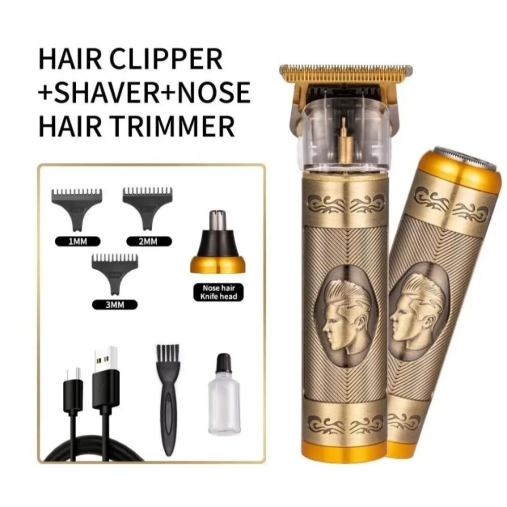 Rasoir T50 Électrique 3 en 1 Rechargeable – Tondeuse et Trimmer pour Homme et Femme thumbnail 6