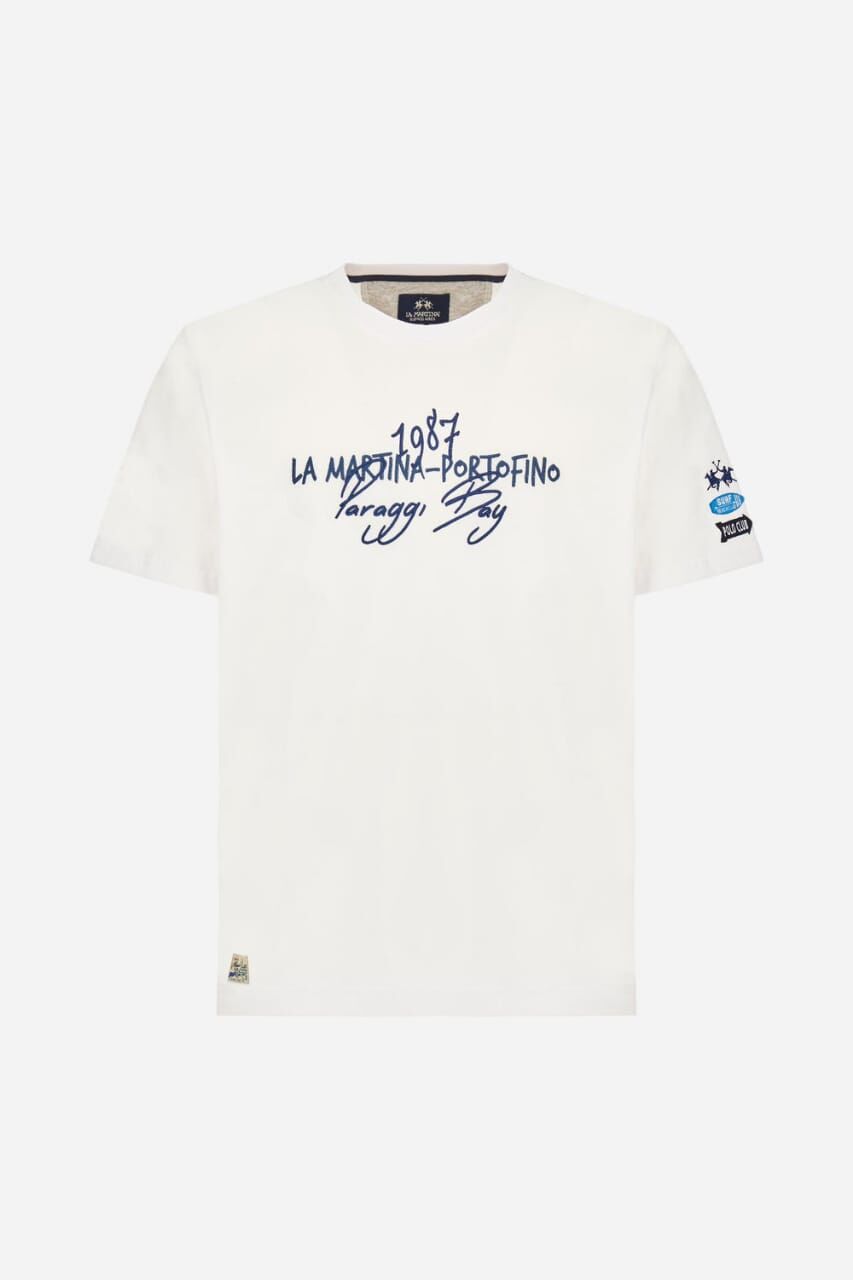 T-Shirt En Coton Jersey Coupe Classique - Algar