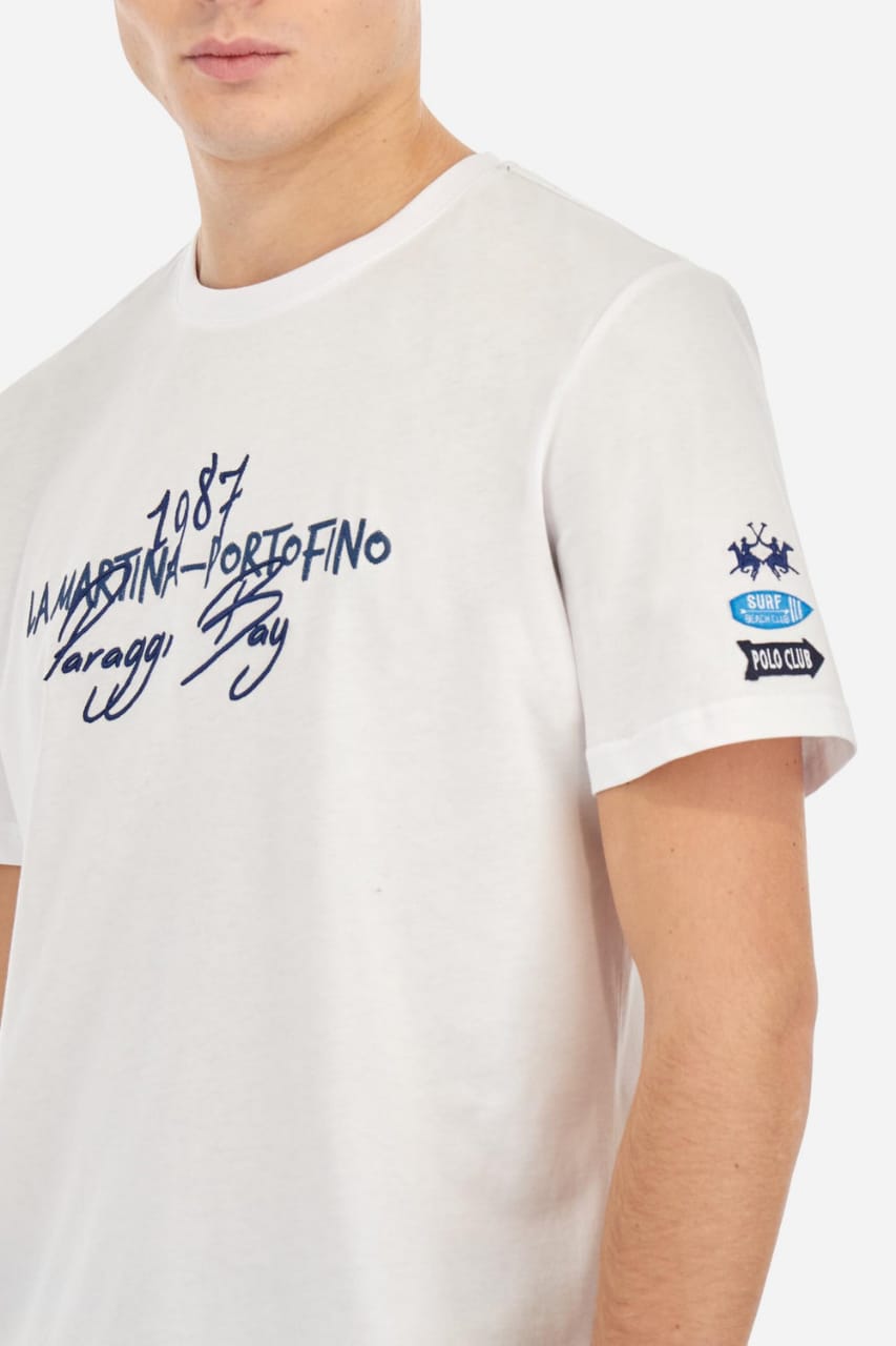 T-Shirt En Coton Jersey Coupe Classique - Algar