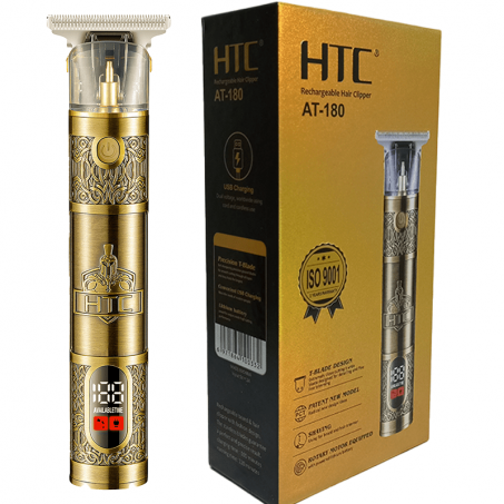 Tondeuse à Cheveux - AT-180 - Professionnelle - Rechargeable - Métal - Écran LED thumbnail 3