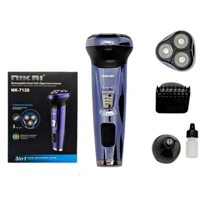 Rasoir 3 in 1 Homme, Multifonction, Kit de Toilettage, Tondeuse à Cheveux Barbes thumbnail 4