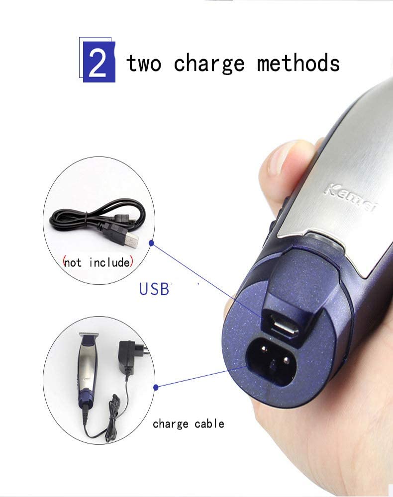 Tondeuse à cheveux km 5021 professionnelle Rechargeable Durable faible bruit et puissant thumbnail 5