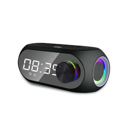  YY-801 haut parleur RGB musique Radio reveil Bluetooth lumière RGB carte TF Fm