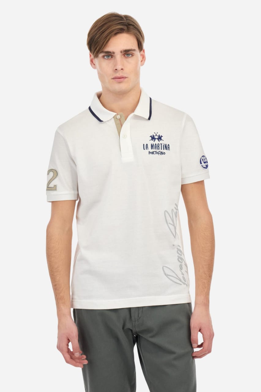 Polo En Piqué De Coton Coupe Classique - Airton