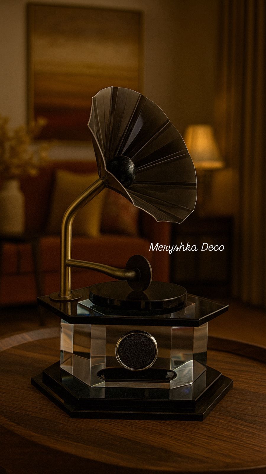 Gramophone Décoratif Vintage