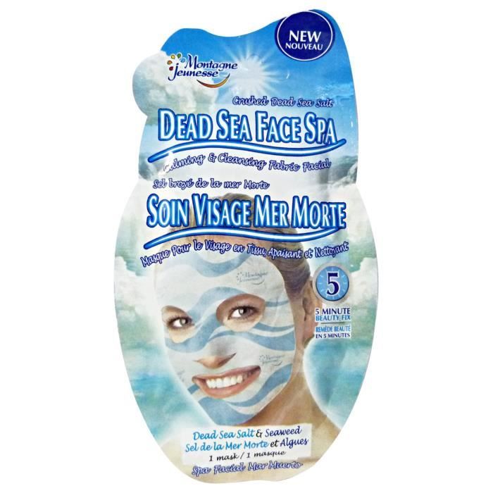 Masque Tissu Provenzali de la Mer Morte Algues-x 1 Pièces Soins du Visage