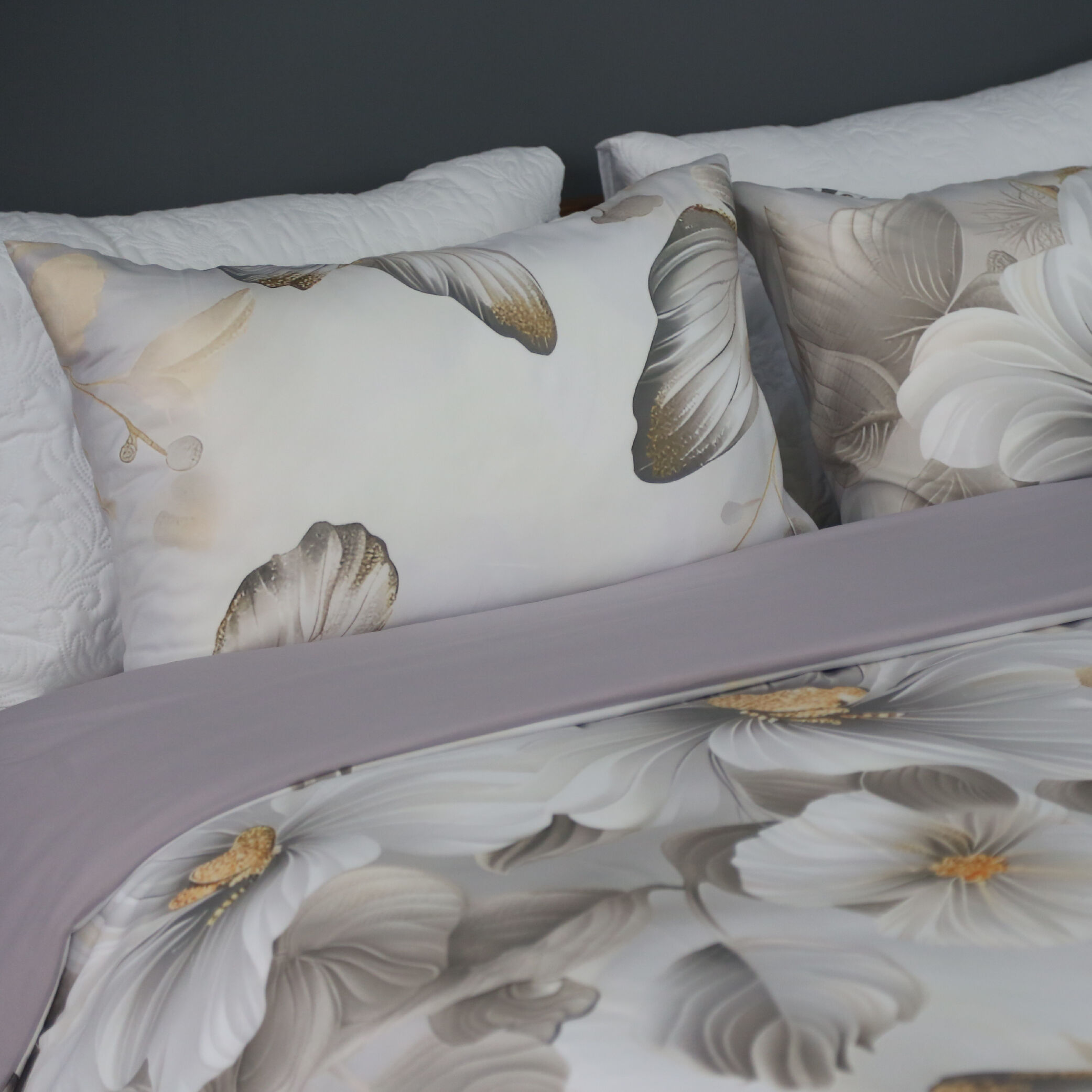 Housse de Couette Double Face Papillon de Lune 1 Place + 1 Taies d’Oreiller Assortie // Doux & Antiallérgique thumbnail 4