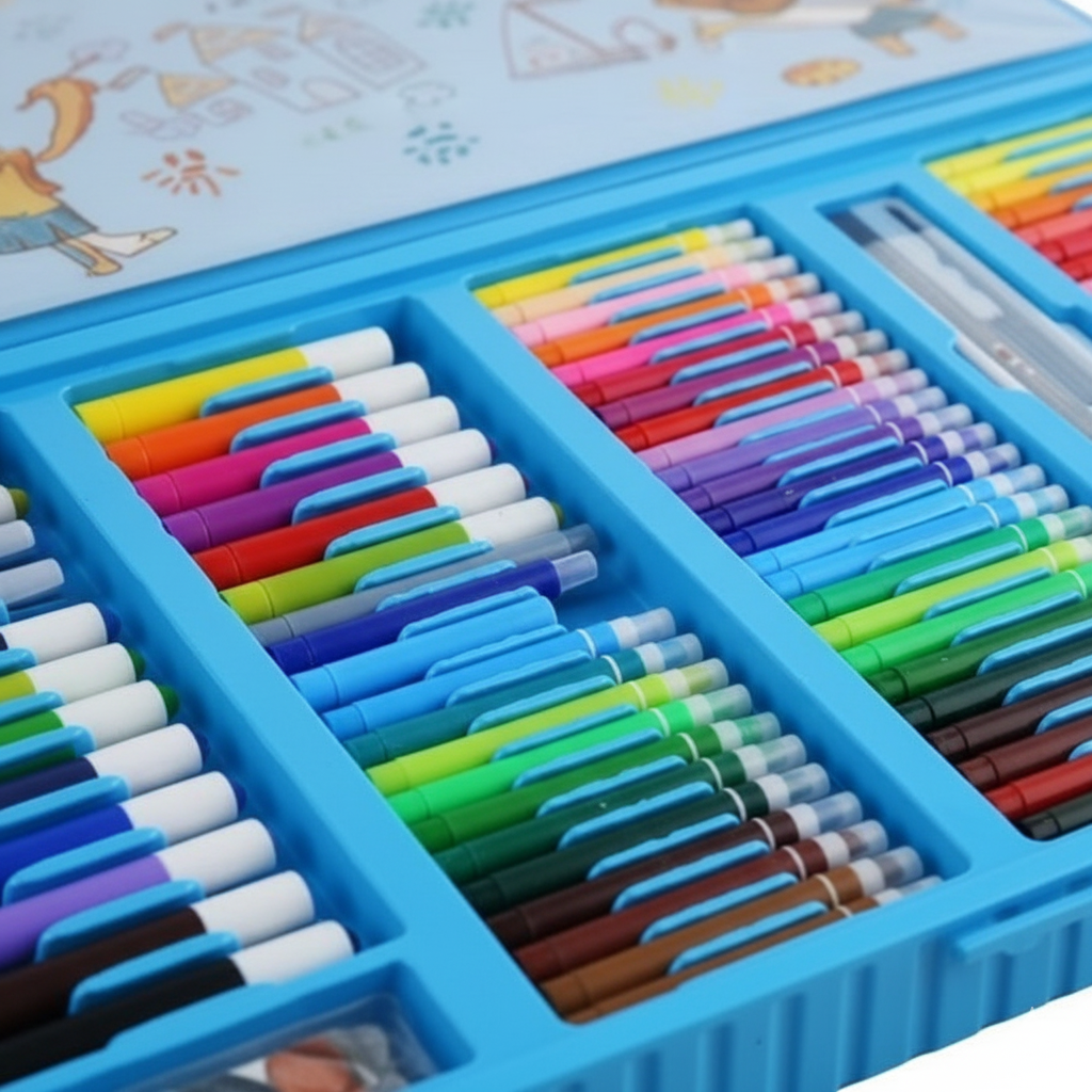 Coffret De Coloriage Enfants – Mega Art Set 208 Pièces thumbnail 5