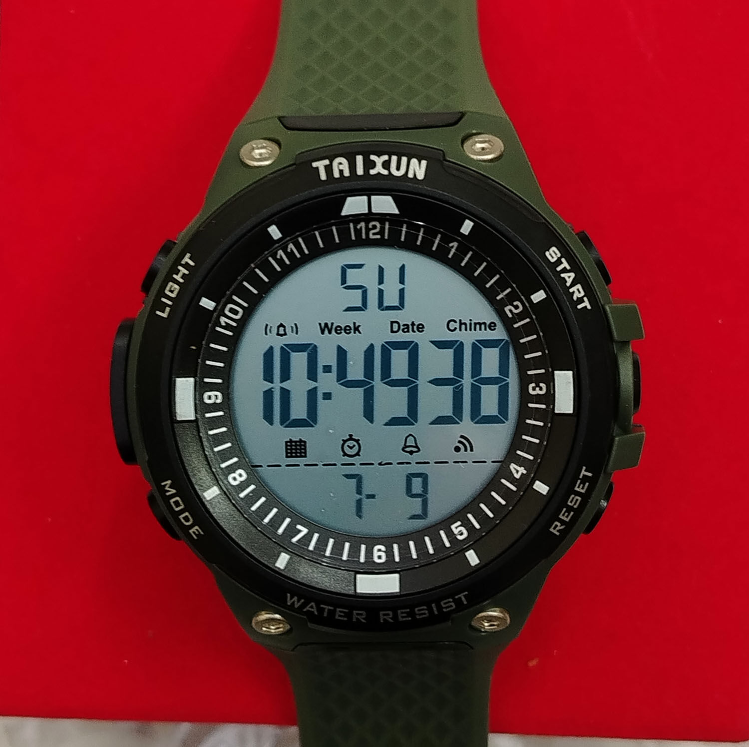 Montre Sport Élégante Numérique Multifonction Water-Résistant 789632