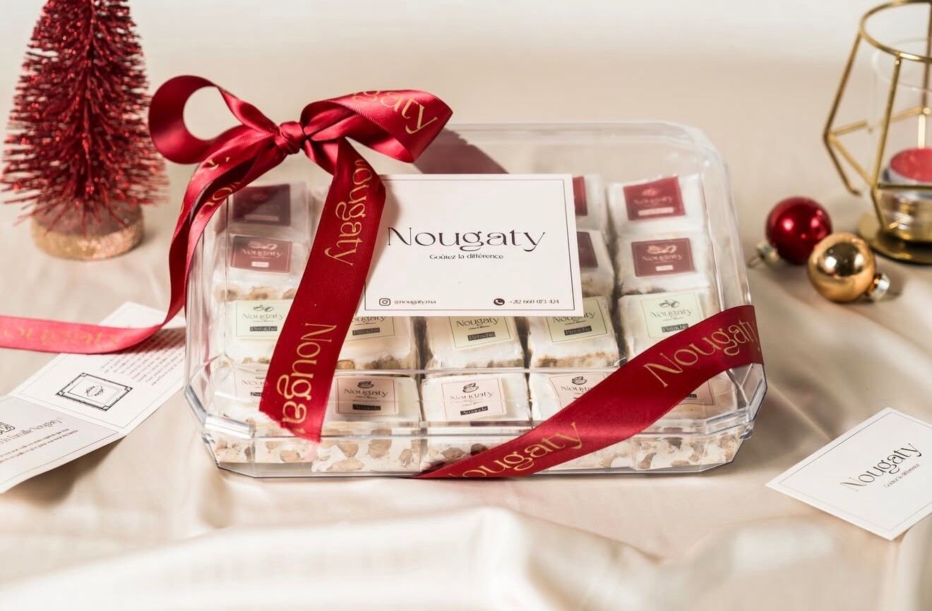 Coffret nougat gingembre -24 pièces 