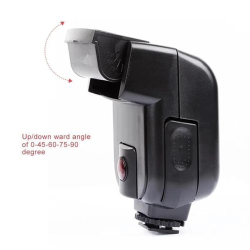 Cy-20ys Infrarouge Déclencheur Flash 2,5 Mm Pc Sync Port Pitch Réglable D'angle