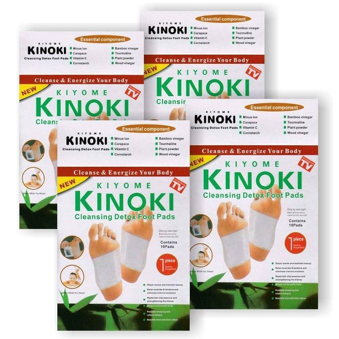 Kinoki Patch De Nettoyage En Profondeur Pour Les Pieds, Tampon De Soin Des Pieds Pour La Relaxation Et La Détoxification