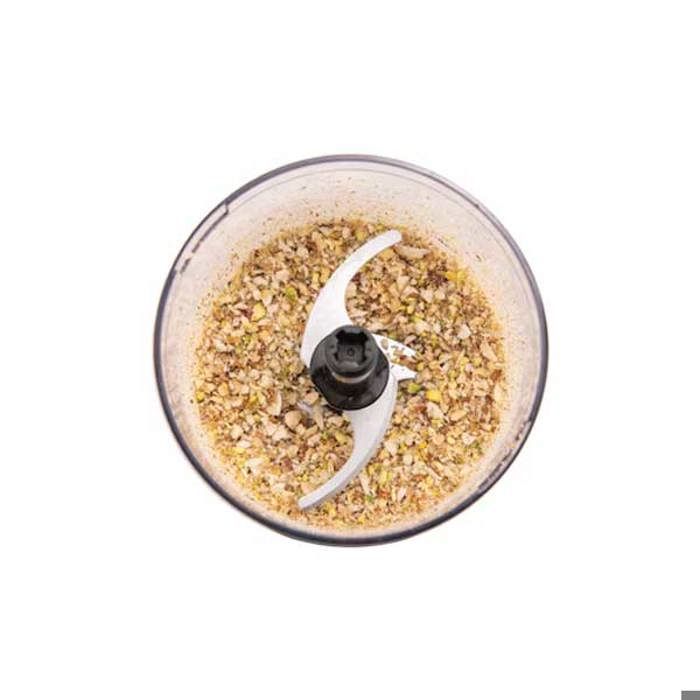 Hachoir vertical 500ml - 500 W - 4 lames en acier inoxydable - Fonction impulsion