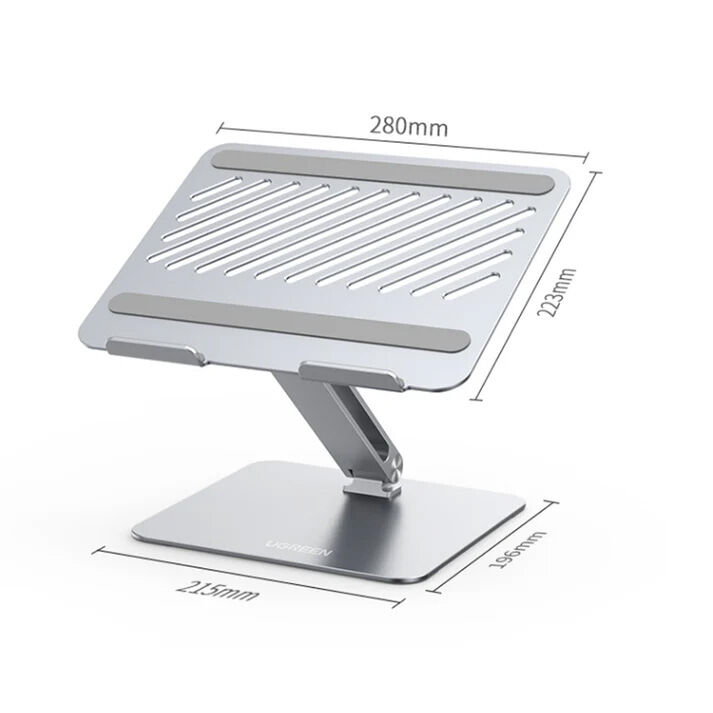 Support Pc Portable De 11,6" À 17,3" 40291 - Aluminium, Ergonomique, Hauteur Réglable. thumbnail 5