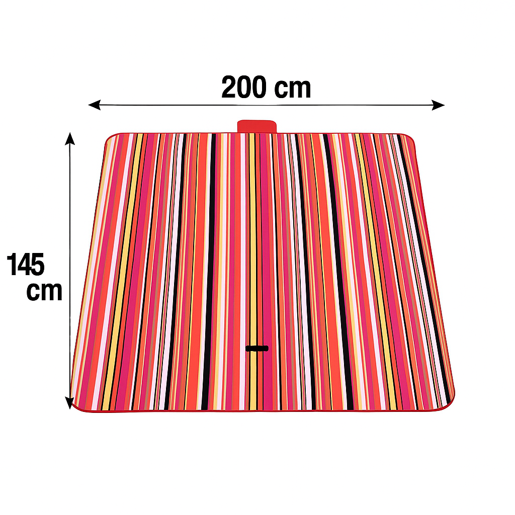 Tapis de Plage et de Pique-Nique – Multicolore thumbnail 2