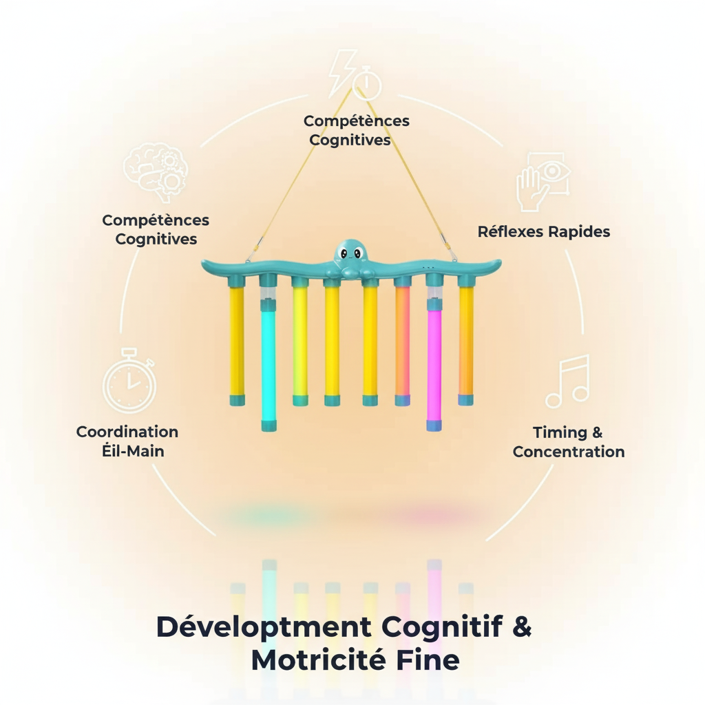 Jeu de Réflexe et de Coordination Œil-Main à Vitesse Réglable thumbnail 5