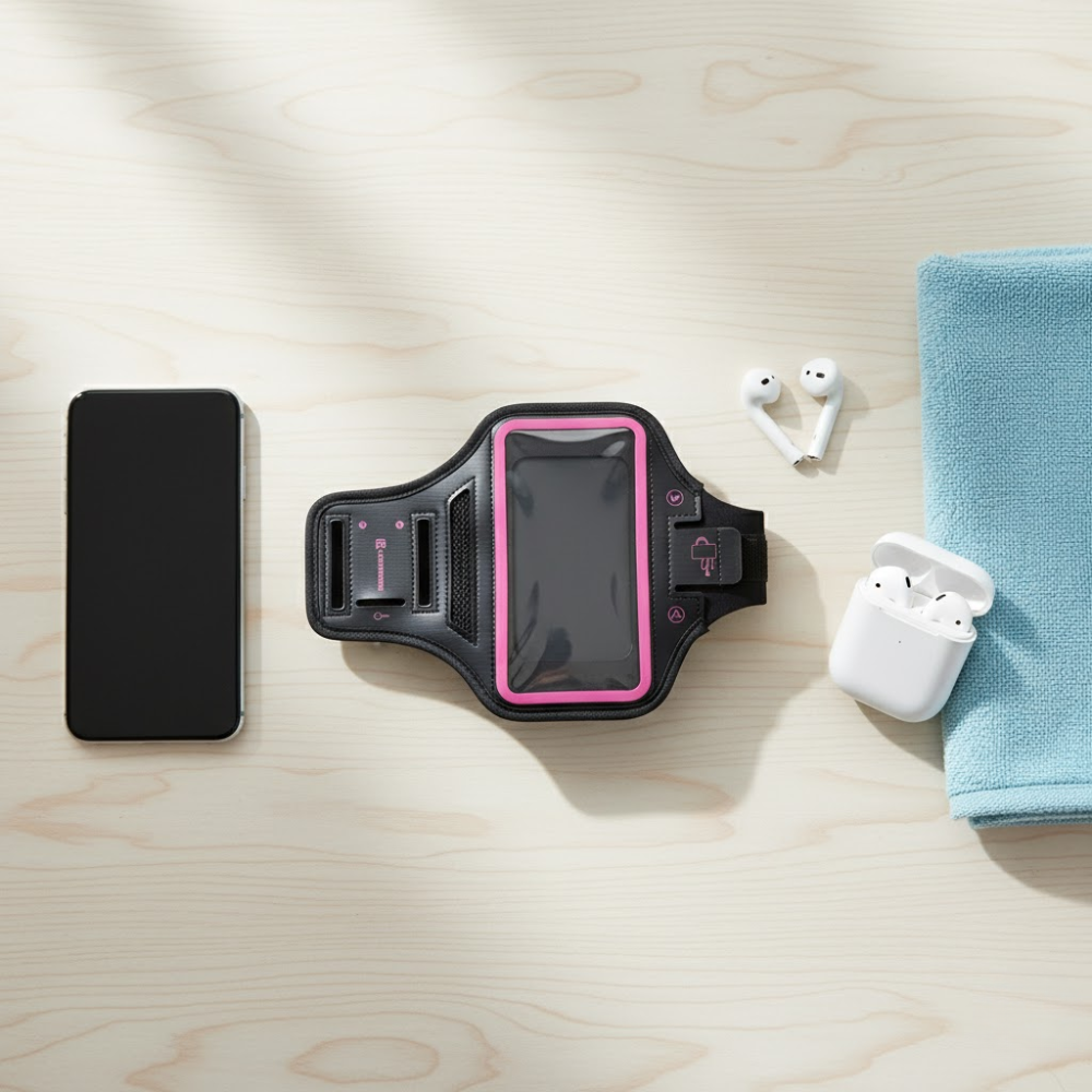 Brassard de Sport pour Smartphone – Édition Rose thumbnail 1