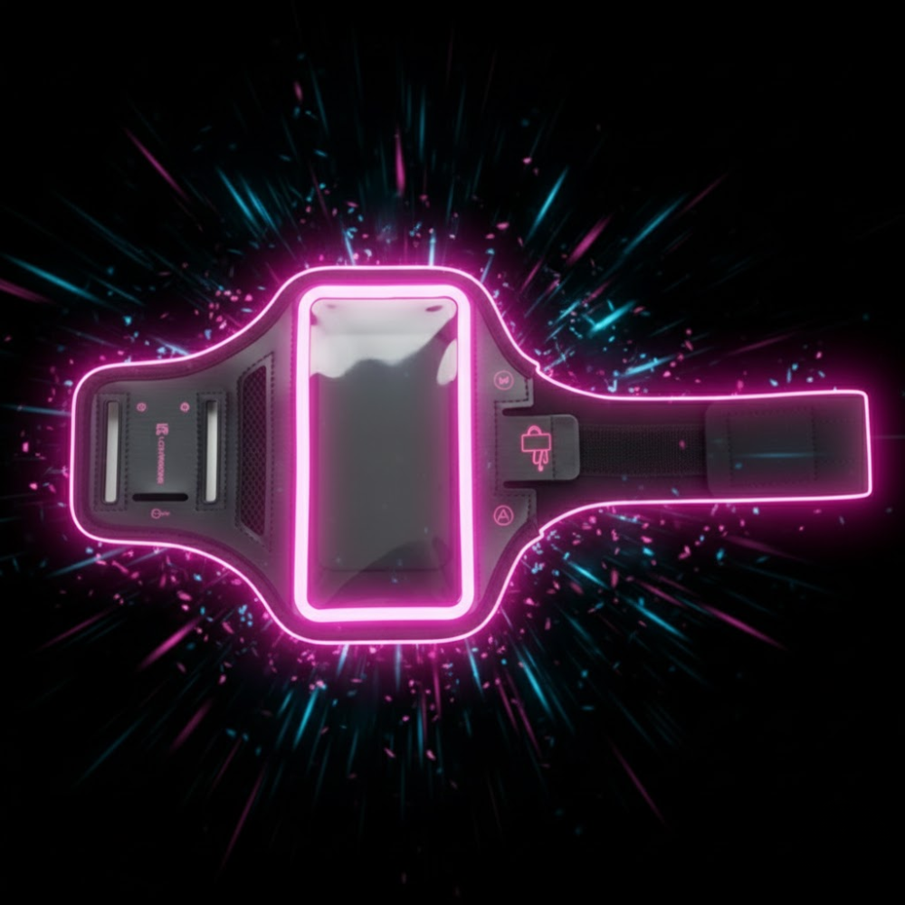 Brassard de Sport pour Smartphone – Édition Rose thumbnail 4