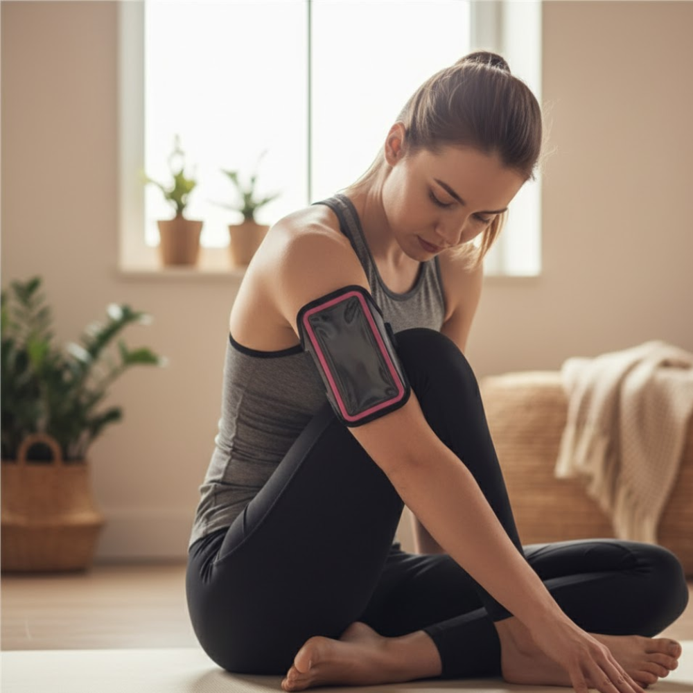 Brassard de Sport pour Smartphone – Édition Rose thumbnail 5