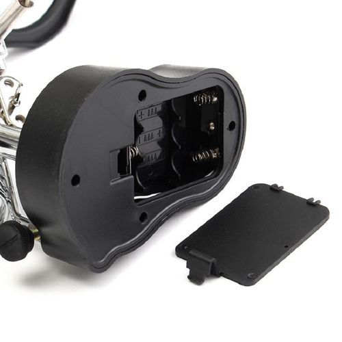 TE-801 Outil de reparation Loupe 3.5X 12X Pince Stand pour Fer À Souder Lampe Led thumbnail 3