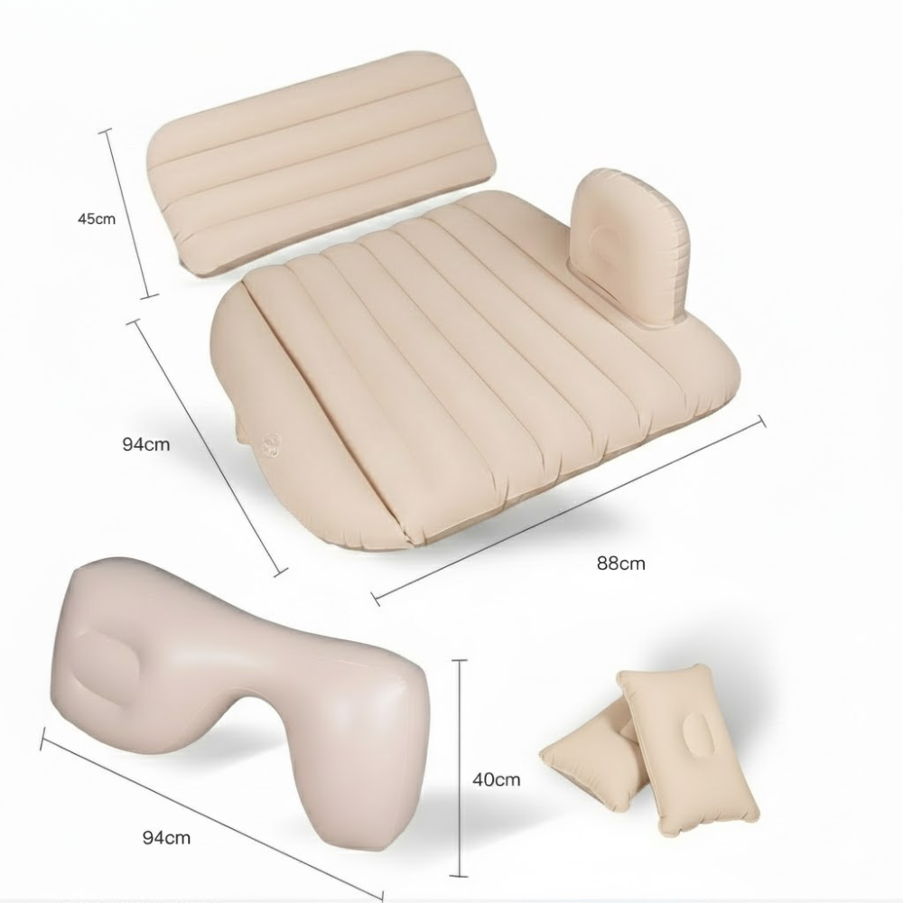 Matelas Gonflable de Voiture Universel – Confort et Repos en Voyage - Couleur Aléatoire