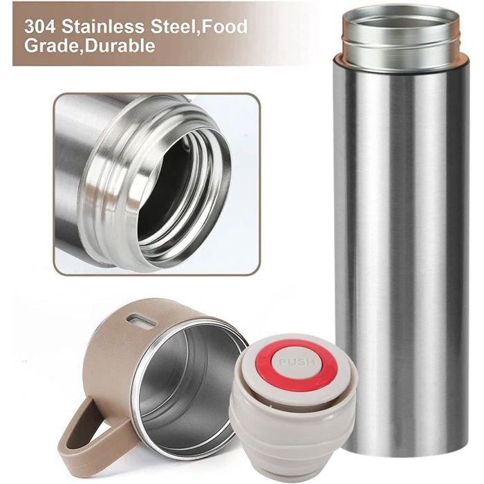 Bouteille isotherme en Acier Inoxydable  - 500 ml thumbnail 3