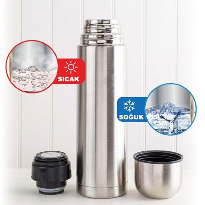 Thermos Isotherme en Acier Inoxydable 350ml Chaud/Froid KENZ/LUXUS thumbnail 2