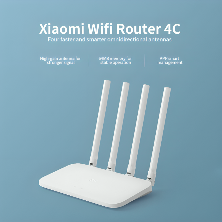 Mi Router 4C – Routeur Wi-Fi 2,4 GHz 300 Mbps thumbnail 3