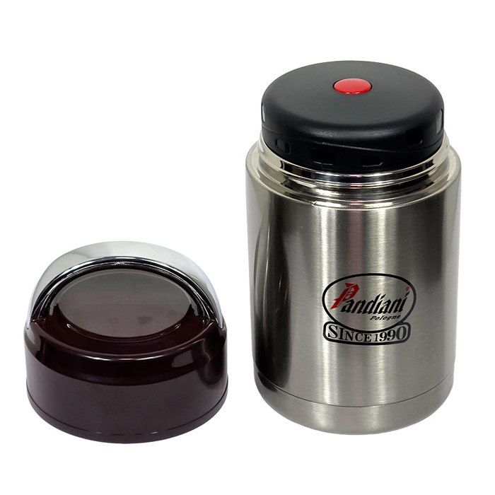 Lunch Box, Bocal alimentaire - 800ml - Acier inoxydable - Design contemporain thumbnail 3