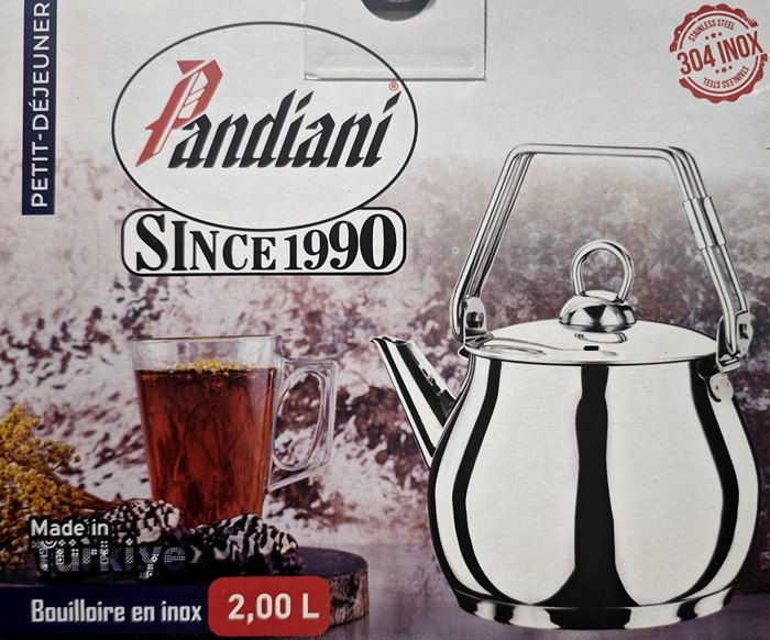 Bouilloire - Acier Inox - 3,5L - Design Moderne thumbnail 3