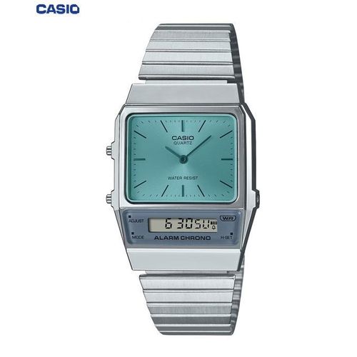 montre electronique avec bracelet metal pour hommes femmes-aq-800ec-2adf thumbnail 1