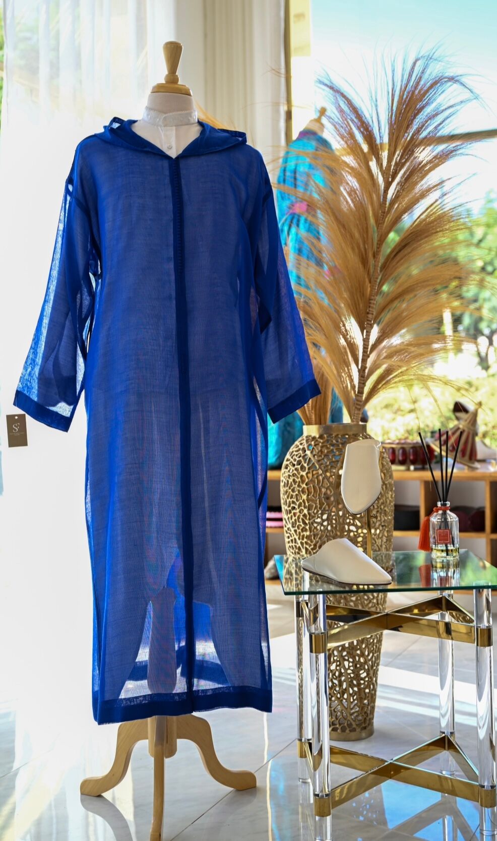 Djellaba En Laine De Soie