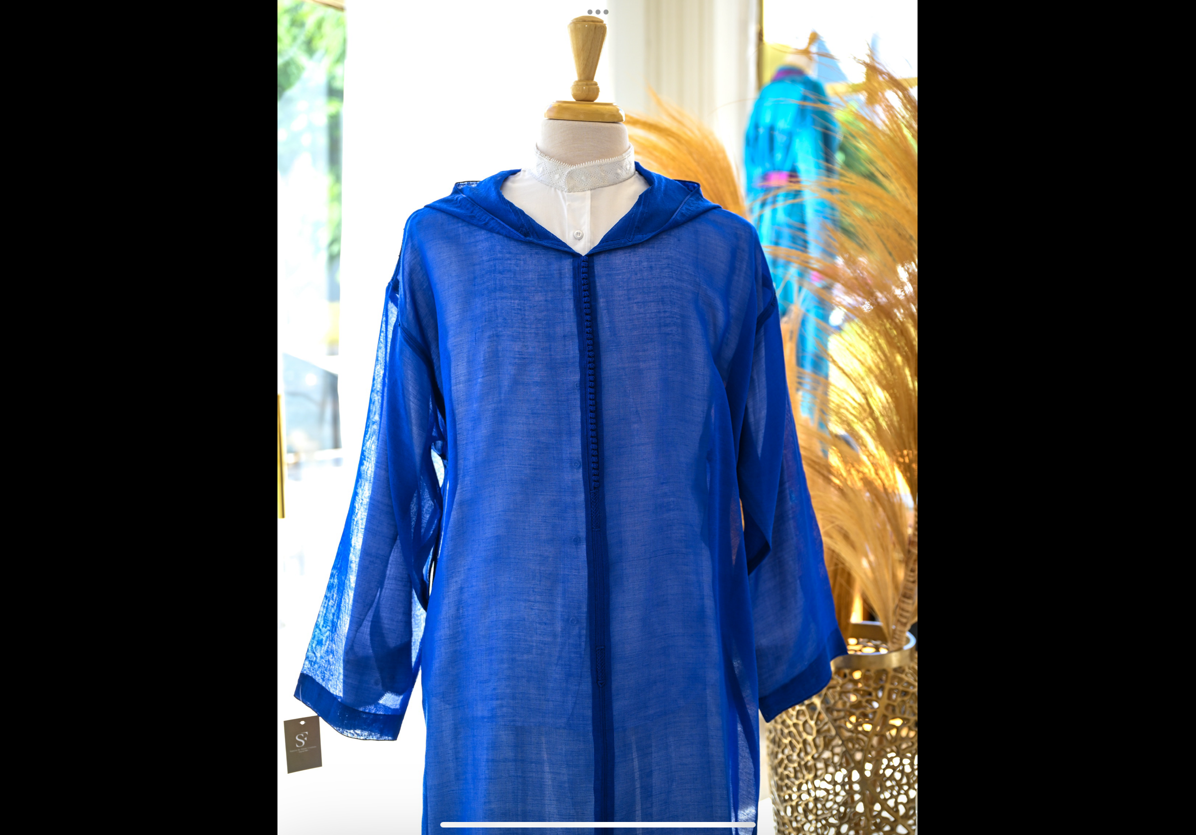 Djellaba En Laine De Soie