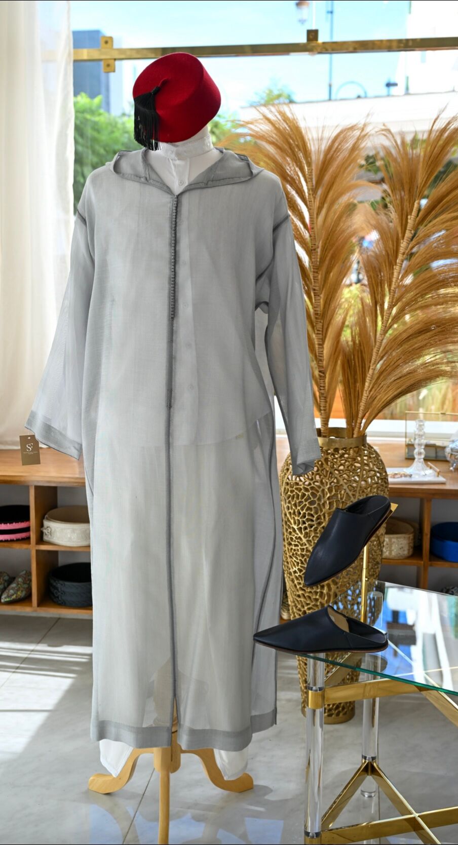 Djellaba En Laine De Soie