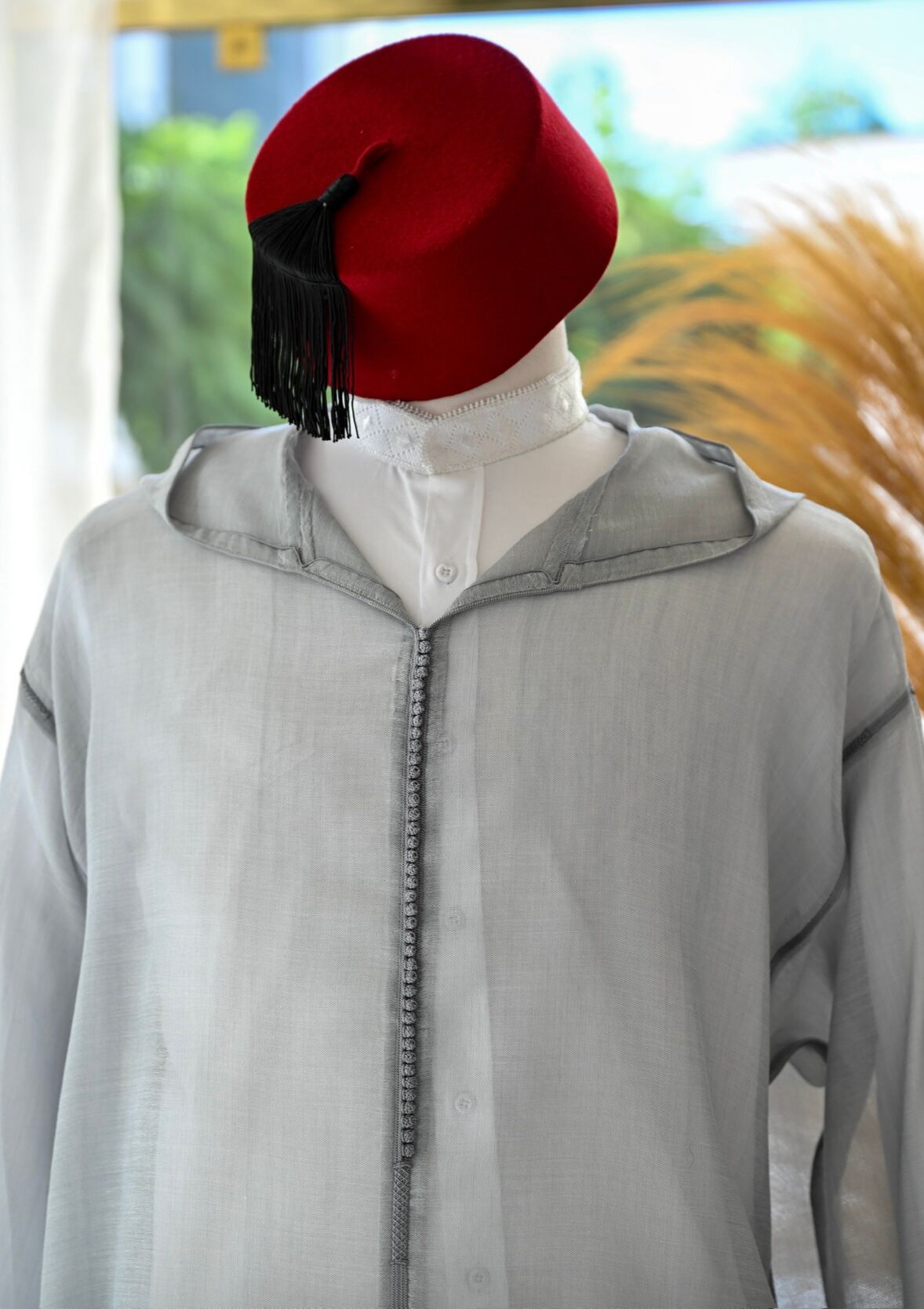 Djellaba En Laine De Soie