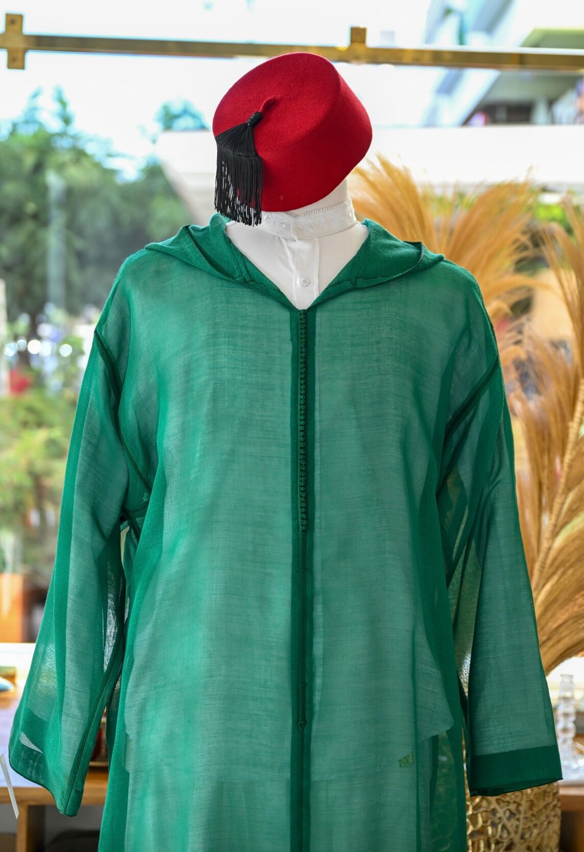 Djellaba En Laine De Soie