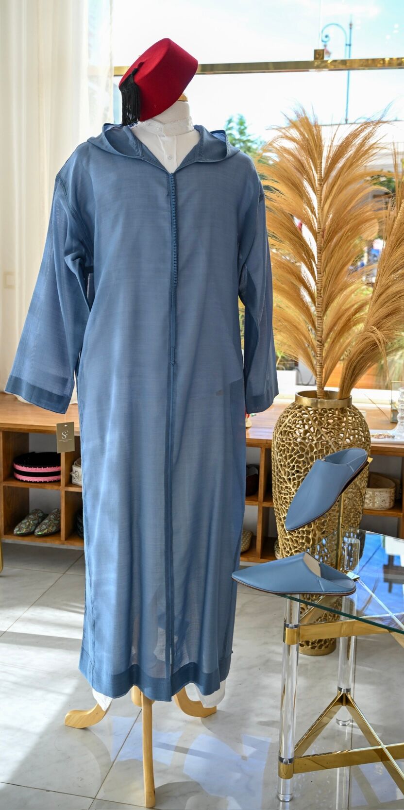 Djellaba En Laine De Soie