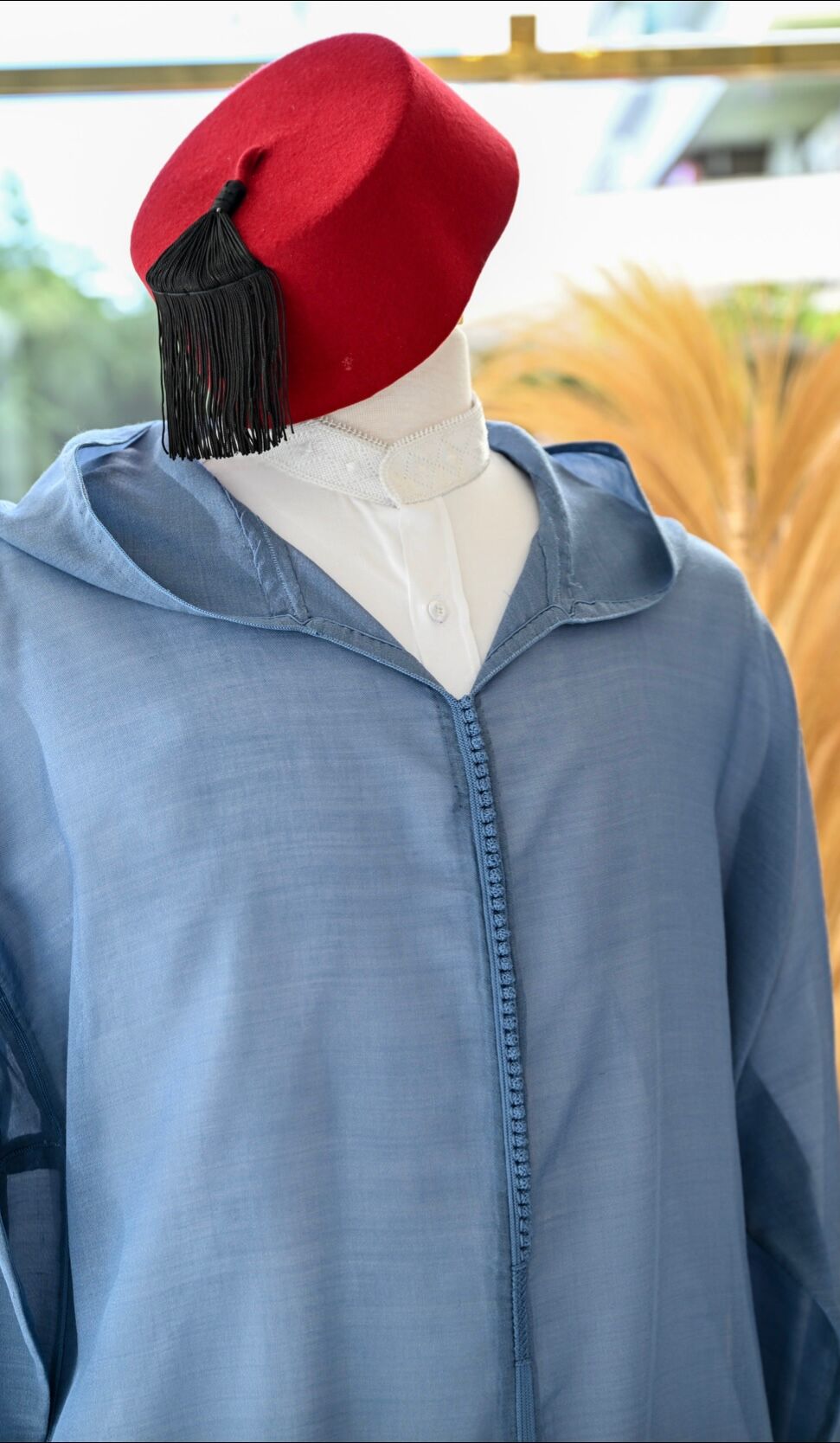 Djellaba En Laine De Soie