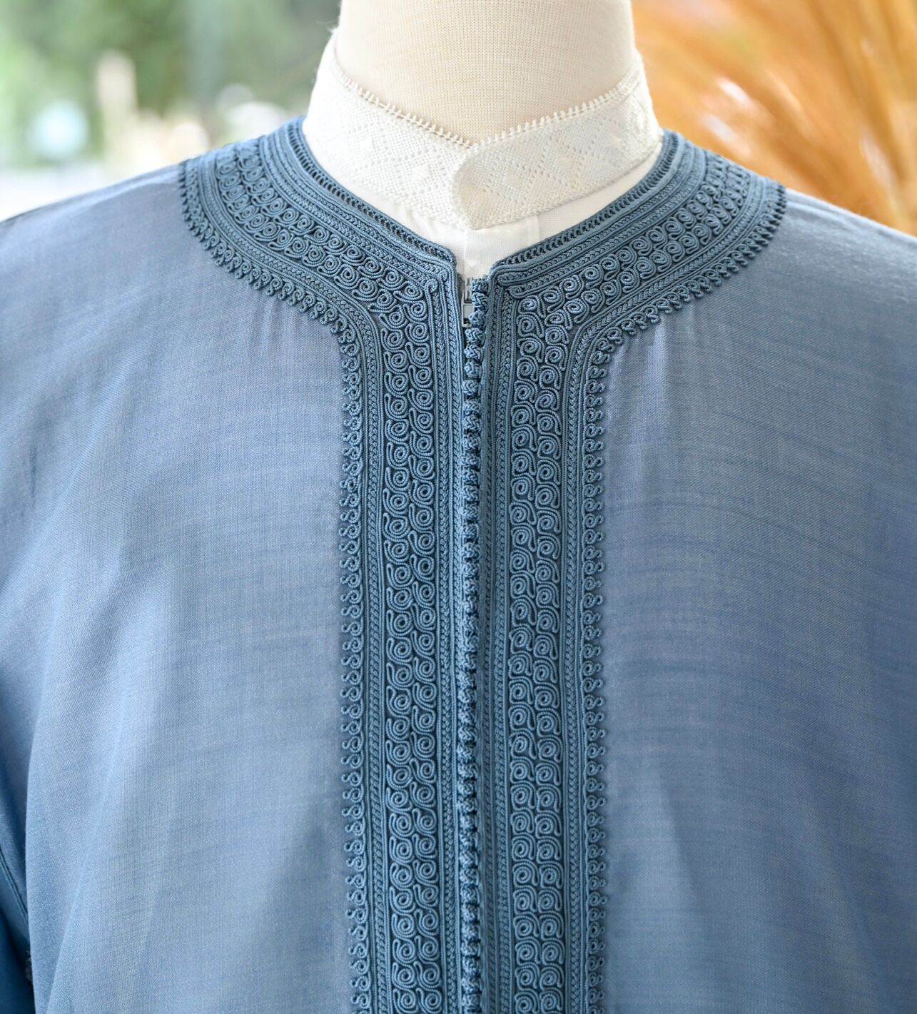 Caftan Homme En Laine De Soie