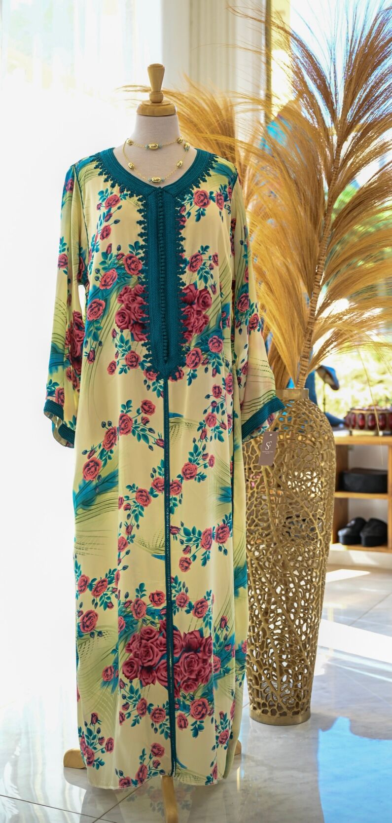 Caftan en soie 
